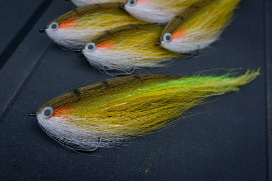 3-D Hybrid with Ostrich - Yellow Perch 7"